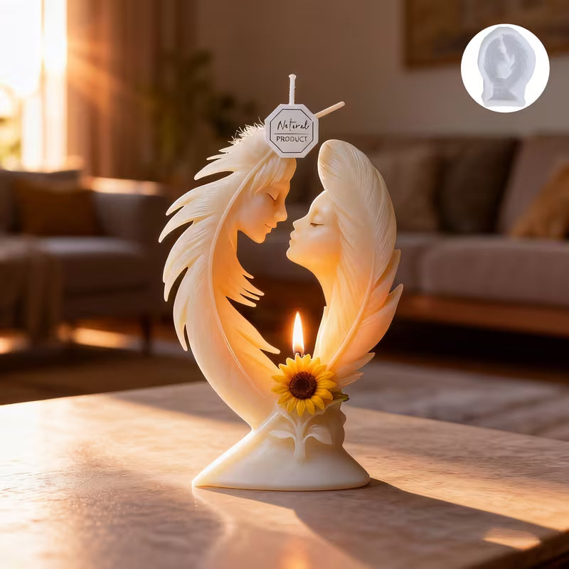 Vela Personalizada Pluma do amante