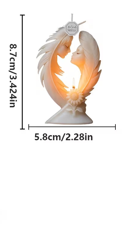 Vela Personalizada Pluma do amante