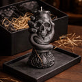 Vela Personalizada Caveira Cobra
