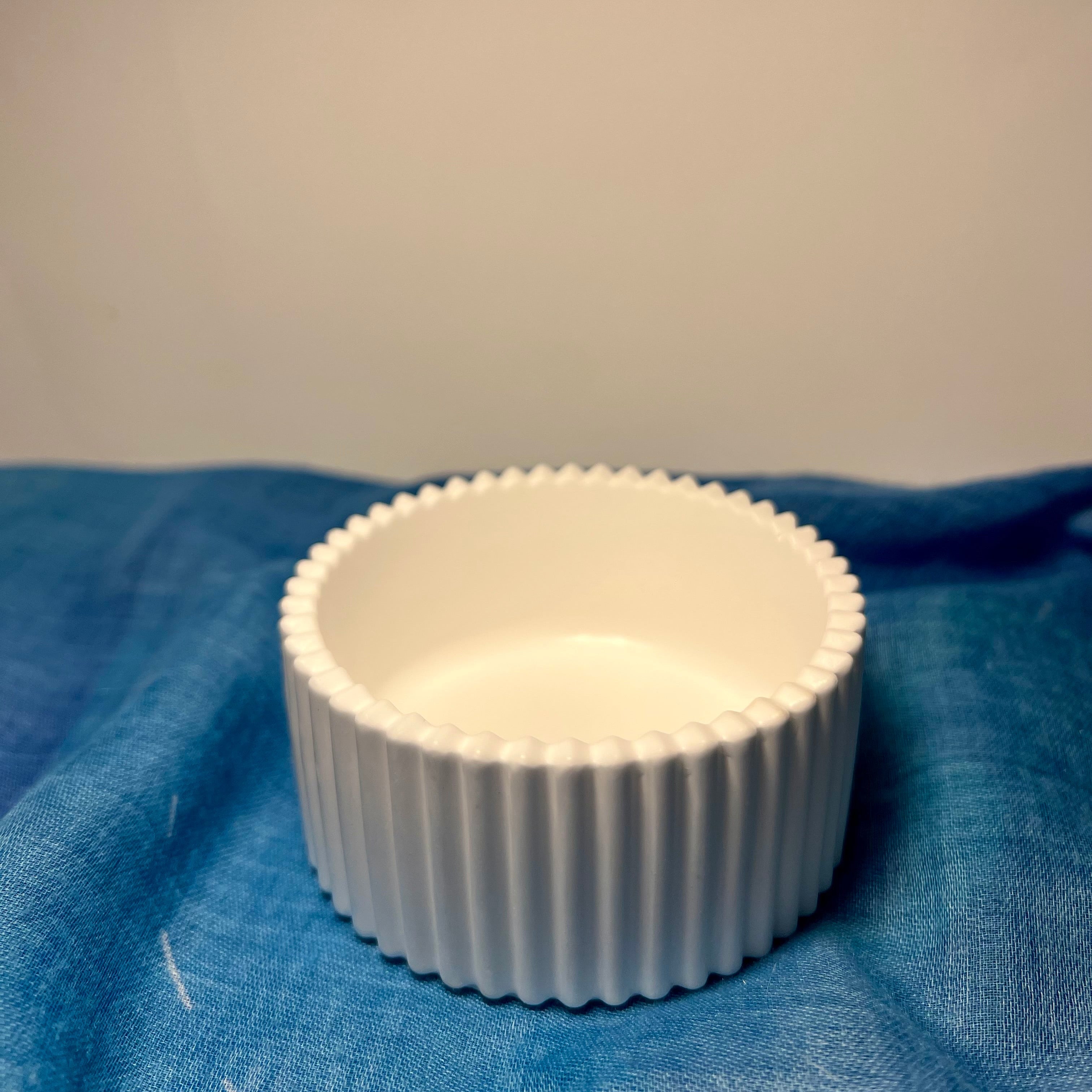 Pote decoração ou porta velas em gesso