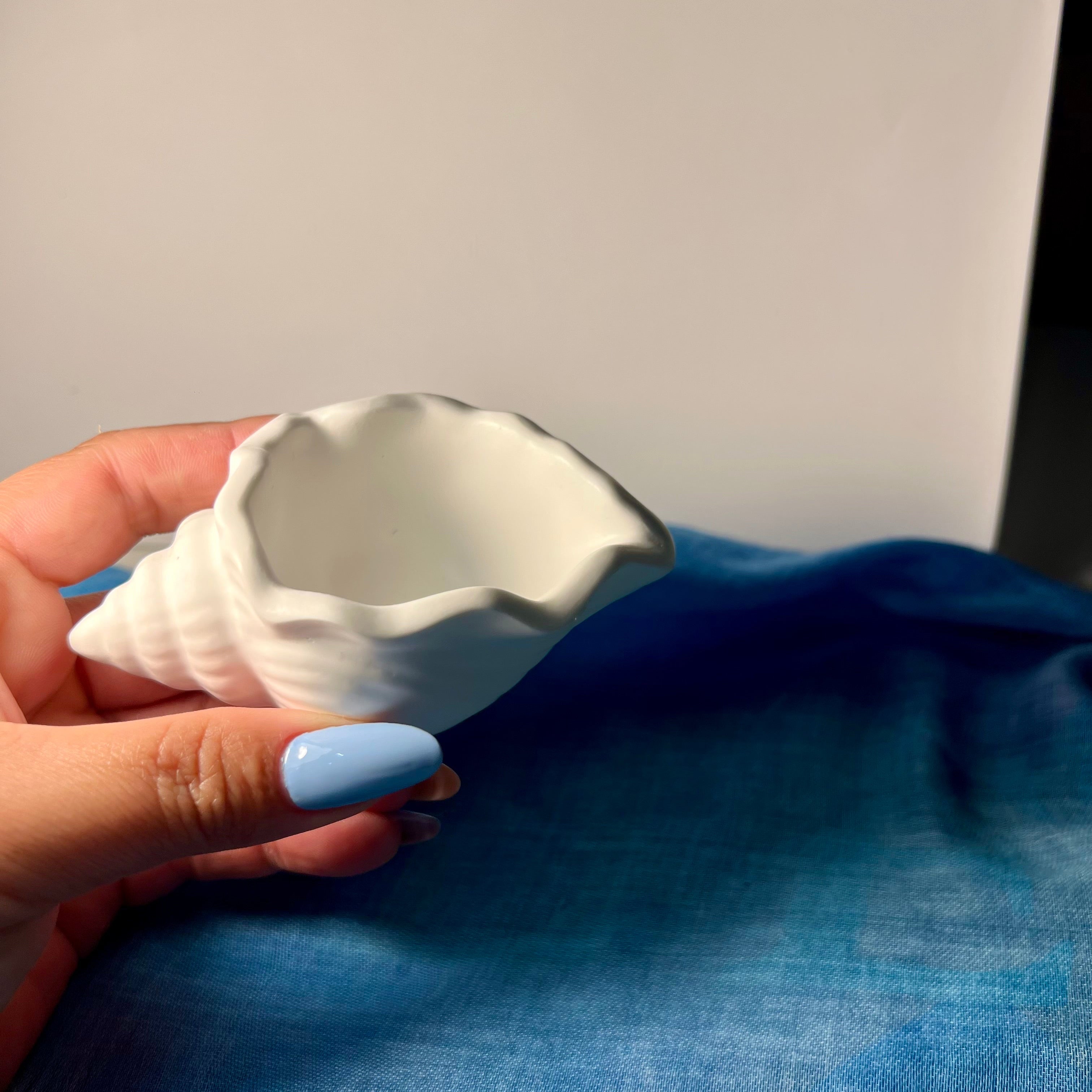 Concha Decorativa em Gesso Artesanal