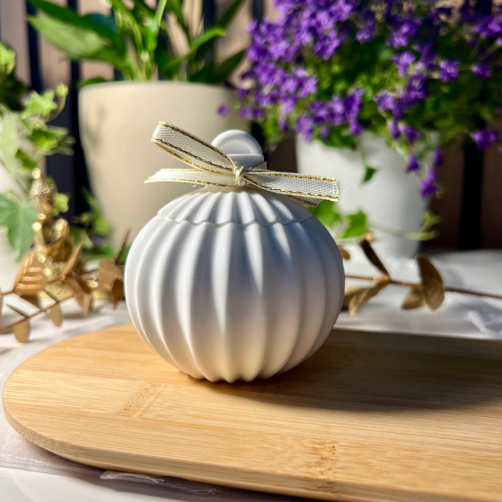 Mini Porta Joias / Porta Velas Artesanal em Gesso