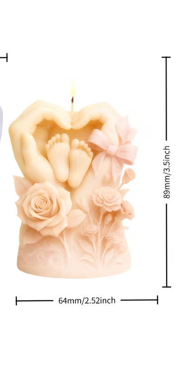 Vela Personalizada Amor Materno